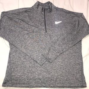 NWOT Nike Heathered 1/4 Zip Pullover